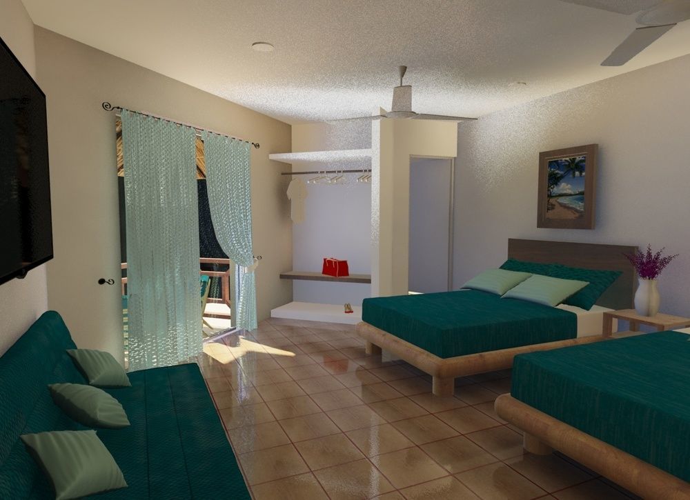 Hotel Beke Mahahual Exteriér fotografie